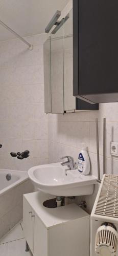Koupelna v ubytování Privat Appartement R D