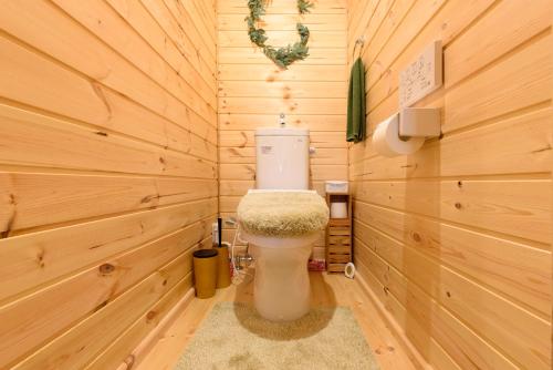 Ванная комната в 芦ノ隠 Ashi Hakone Cabin Retreat