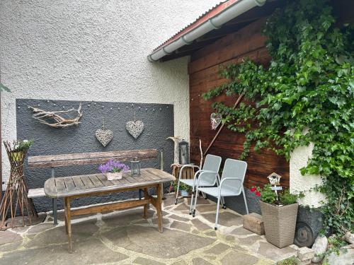 Appartementhaus Michaelaにあるパティオまたは屋外エリア
