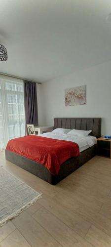 Кровать или кровати в номере Solo Visit Apartments 1307 C