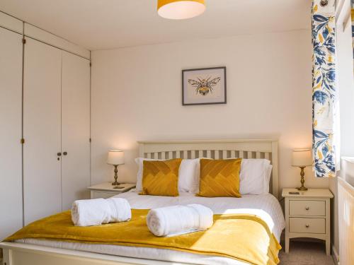 Postel nebo postele na pokoji v ubytování Paradise House