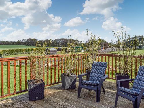 Zahrada ubytování Islabank Lodge