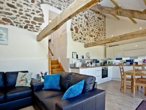Kuchyň nebo kuchyňský kout v ubytování Bluetit Cottage