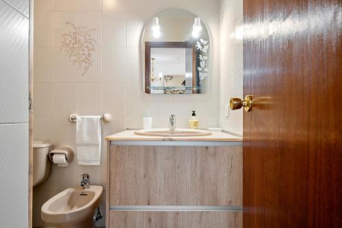 Koupelna v ubytování Playa Dorada B106