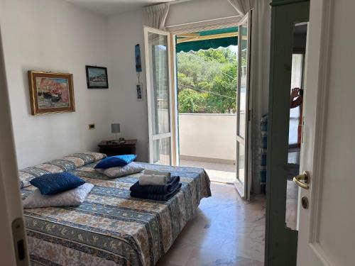 Ένα ή περισσότερα κρεβάτια σε δωμάτιο στο La Casina di Sopra AAUT by Holiday World