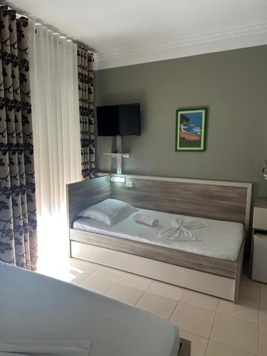 Katil atau katil-katil dalam bilik di Hotel Niagara