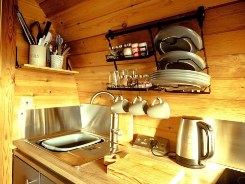 Dapur atau dapur kecil di 1 Bed in Llandrindod Wells 88204