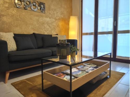 Posezení v ubytování Valtellina -La Casina Sondrio