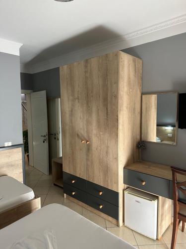 Dapur atau dapur kecil di Hotel Niagara