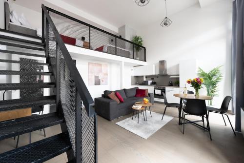 Loft duplex studio in Prague Center