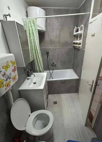 Ένα μπάνιο στο Apartman Papac