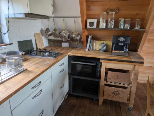 Dapur atau dapur kecil di L'Abri Cellois