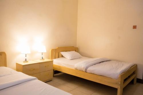 Кровать или кровати в номере AILAS RETREAT , LUXURIOUS Apartment