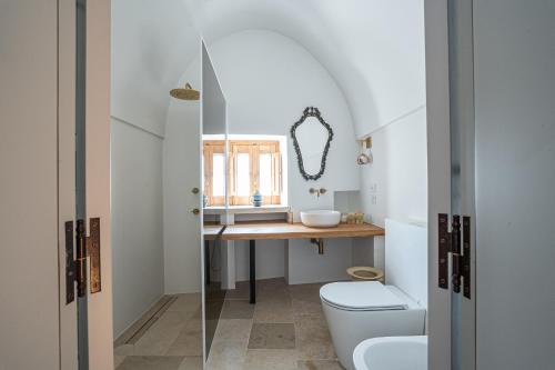Ένα μπάνιο στο Masseria il Pergolo