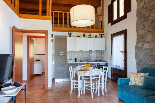 Η κουζίνα ή μικρή κουζίνα στο Agriturismo Dispenza