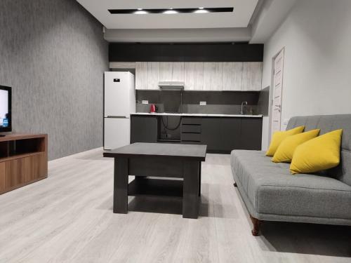 Dapur atau dapur kecil di Apartment On Argishti Steet,Centre