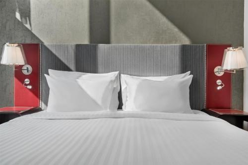 Ένα ή περισσότερα κρεβάτια σε δωμάτιο στο Radisson Blu Hotel, Bristol