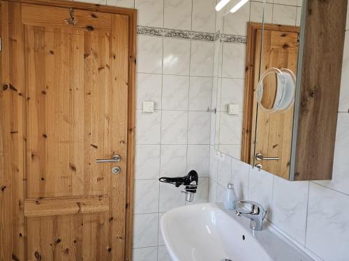 Koupelna v ubytování Hof am Meer "Seemöwe"