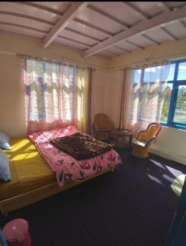 Ruang duduk di Chhukit -AL-Homestay