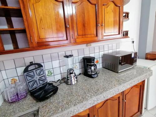 Kuchyň nebo kuchyňský kout v ubytování Departamento 28