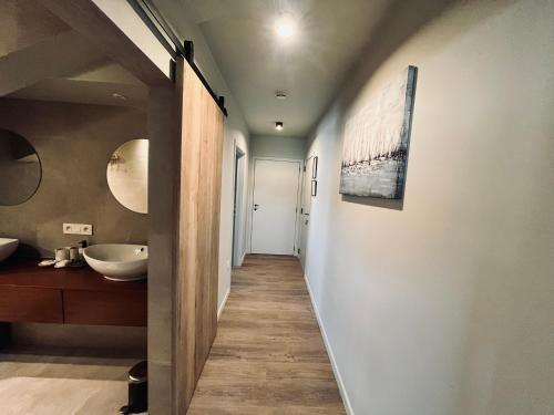 Koupelna v ubytování Guesthouse De Polderhoeve