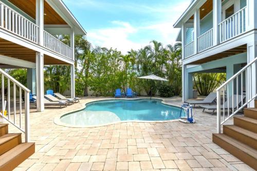 Swimmingpoolen hos eller tæt på Jersey Girl home