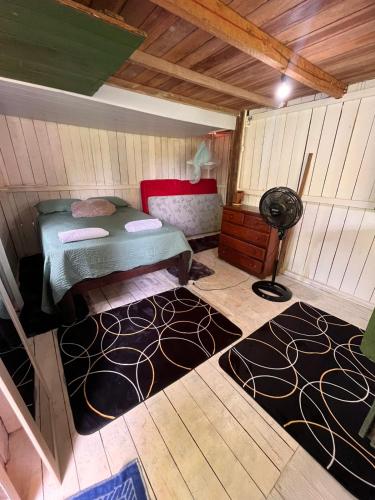 Ένα ή περισσότερα κρεβάτια σε δωμάτιο στο Casa Anahata