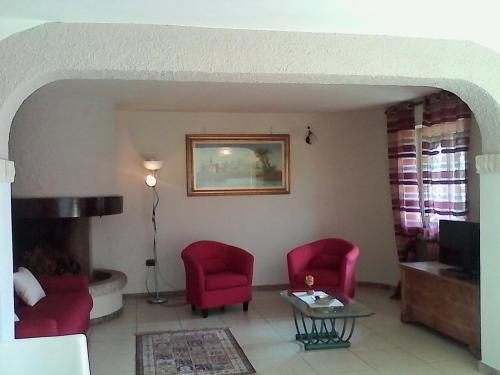 Posezení v ubytování Villa Leilani B&B