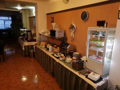 Mad på pensionatet eller i nærheden