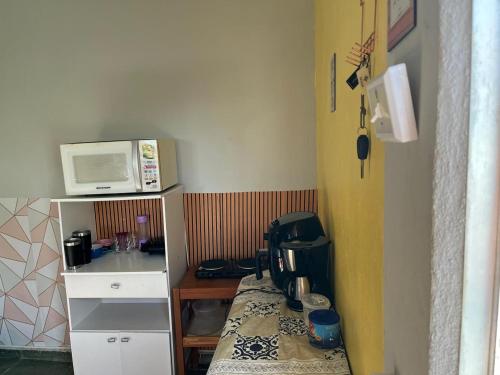 Kuchyň nebo kuchyňský kout v ubytování Viver a paz, praia & home office rua Nelson Pecegueiro do Amaral, 267, costa azul