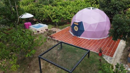 Zahrada ubytování Ariana Glamping & Spa