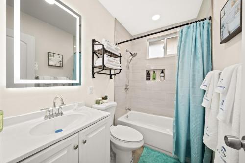 Ένα μπάνιο στο Elegant Exclusive Escape In Downtown Los Angeles