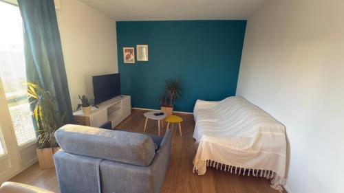 Photo de la galerie de l'établissement Appartement T4 Centre Ville Chilly-Mazarin, à Chilly-Mazarin