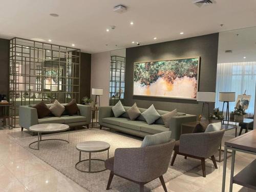 Et opholdsområde på Taft East Gate Condominium - Cebu City