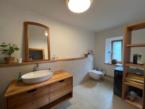 Ένα μπάνιο στο Heubett in Bauernscheune - Schlafen im Bergheu