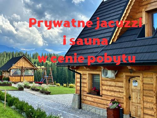 Witowiańskie Domki z prywatnym jacuzzi i kominkiem