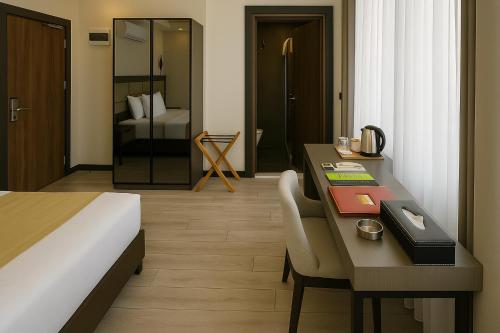 Magia Hotel - Spa & Wellnessにあるベッド