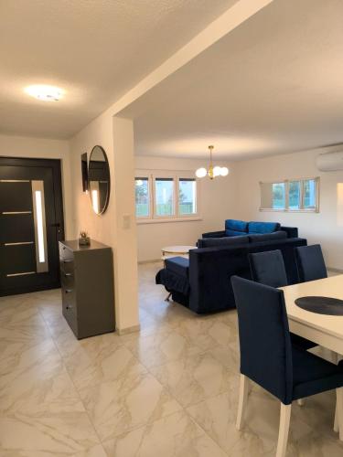 Χώρος καθιστικού στο Holiday Home Norr