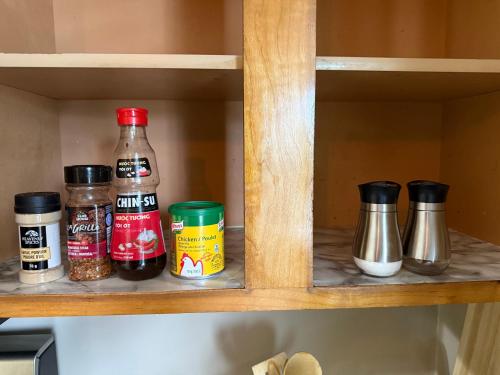 Dapur atau dapur kecil di Comfy Corner Stays