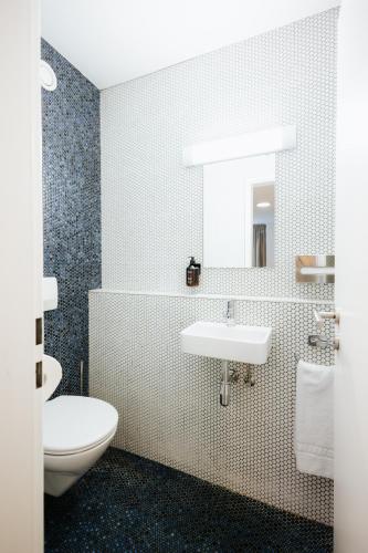 Salle de bains dans l'établissement Hotel zwölf87