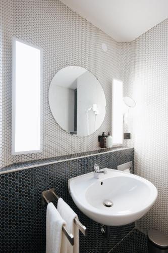 Salle de bains dans l'établissement Hotel zwölf87
