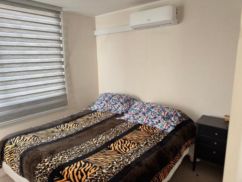 Postel nebo postele na pokoji v ubytování Casa San Francisco las Viscachaz