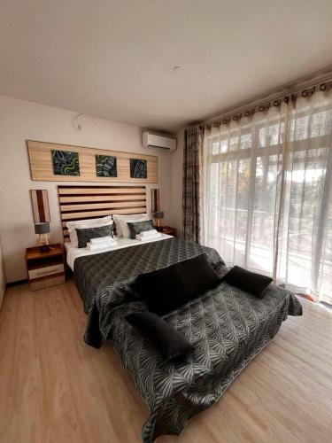 Ένα ή περισσότερα κρεβάτια σε δωμάτιο στο LA VILLA 1 Deluxe3 Mont Choisy MAURITIUS