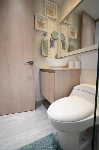 Un baño de Refugio costero, Serena del Mar - Cartagena Indias