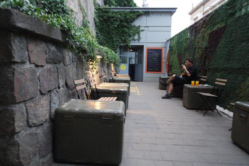 
A porch or other outdoor area at 10-Z Bunker
