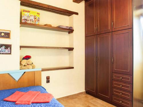 Ένα ή περισσότερα κρεβάτια σε δωμάτιο στο Castel Villa