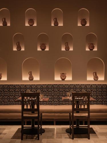 Coin salon dans l'établissement JAZ Elite Asteria