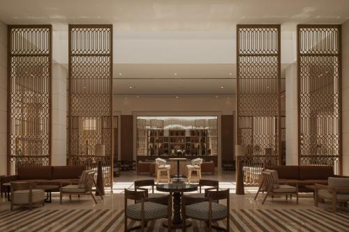 Coin salon dans l'établissement JAZ Elite Asteria