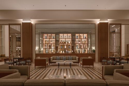 Coin salon dans l'établissement JAZ Elite Asteria
