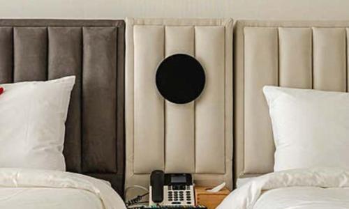 Katil atau katil-katil dalam bilik di Miryang Ever Miracle Hotel